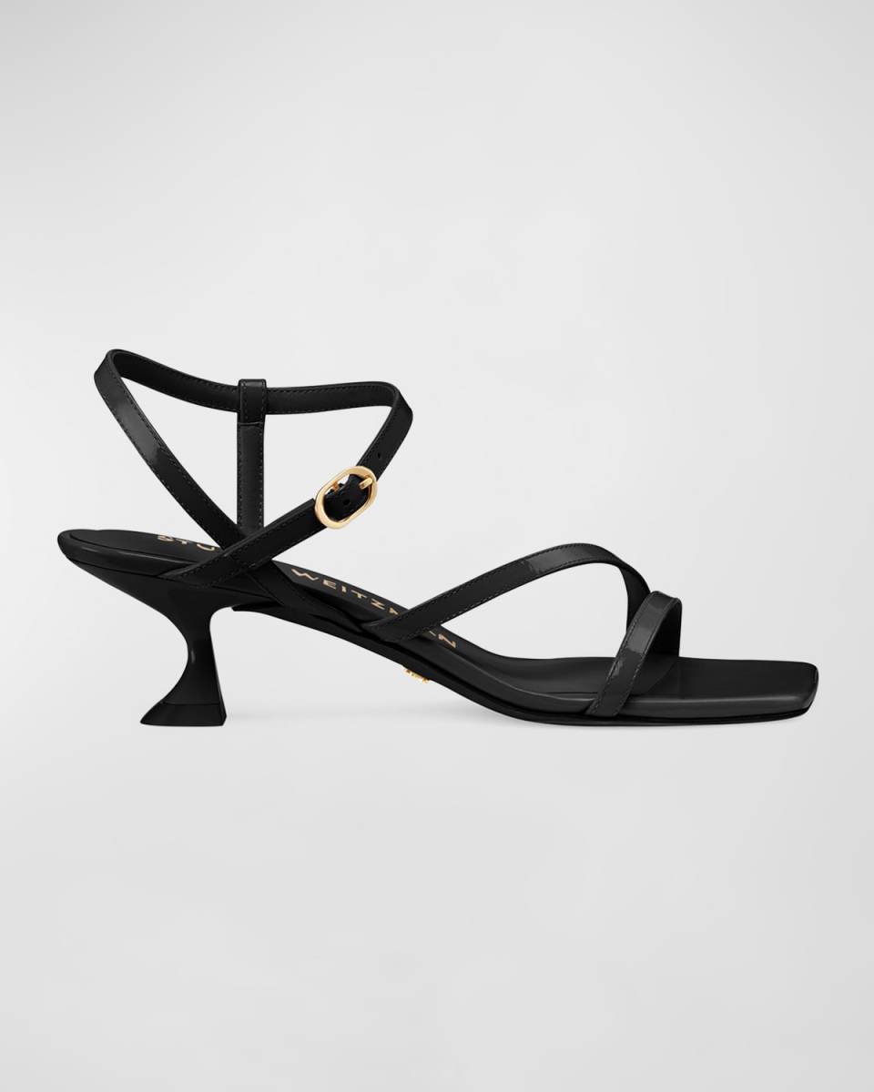 Oasis Patent Ankle-Strap Sandals